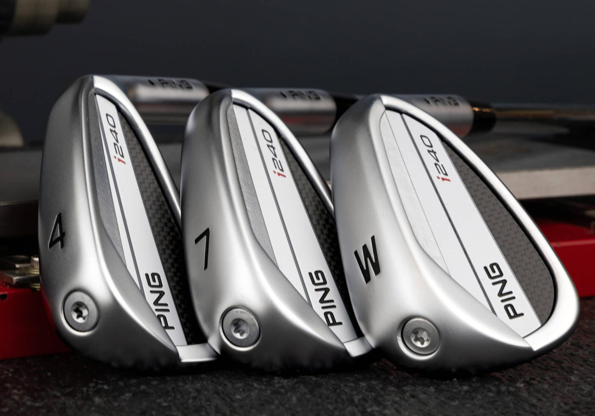 Fers De Golf Ping I3 2 Têtes Seules - Point Orange, Droitier, Angle Standard