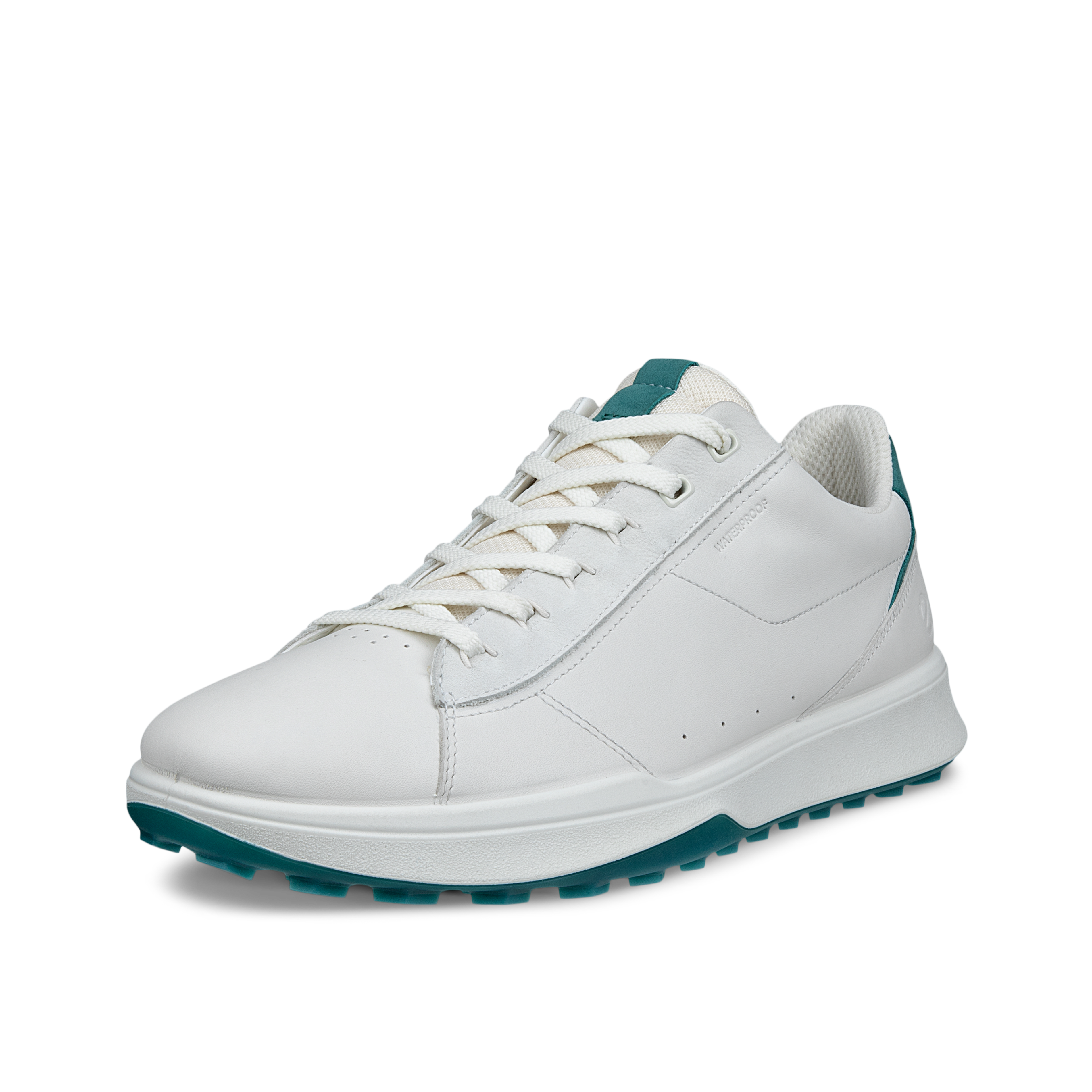 ECCO chaussure de golf M GOLF Street Vibe Blanche Vert Baygreen - GolfCenter.fr