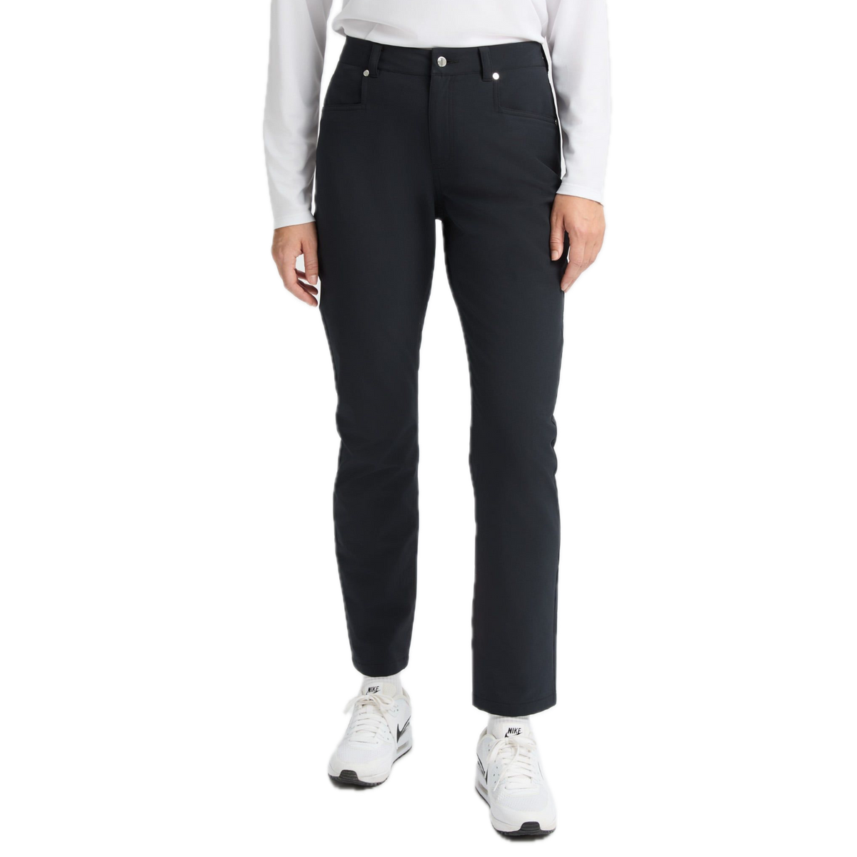 Röhnisch Pantalon Hiver Femme Chie Brushed Pant 30 Noir