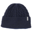 Röhnisch Bonnet Cable Lined Beanie Navy - GolfCenter.fr