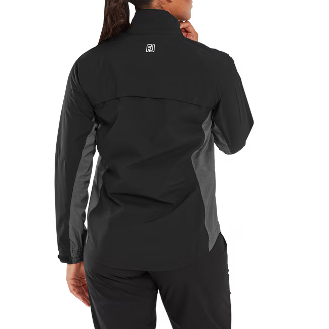 FootJoy Veste de pluie HydroLite X Femme Noir Blanc