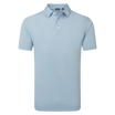 Footjoy Polo Stretch Piqué Bleu Chiné Clair