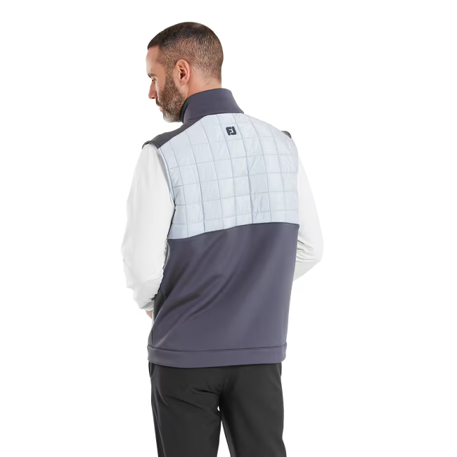 FootJoy Veste sans manche légère isolante ThermoSeries Gris Anthracite / Gris