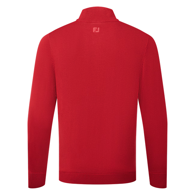 FootJoy Pullover drirelease 1/4 Zip Rouge