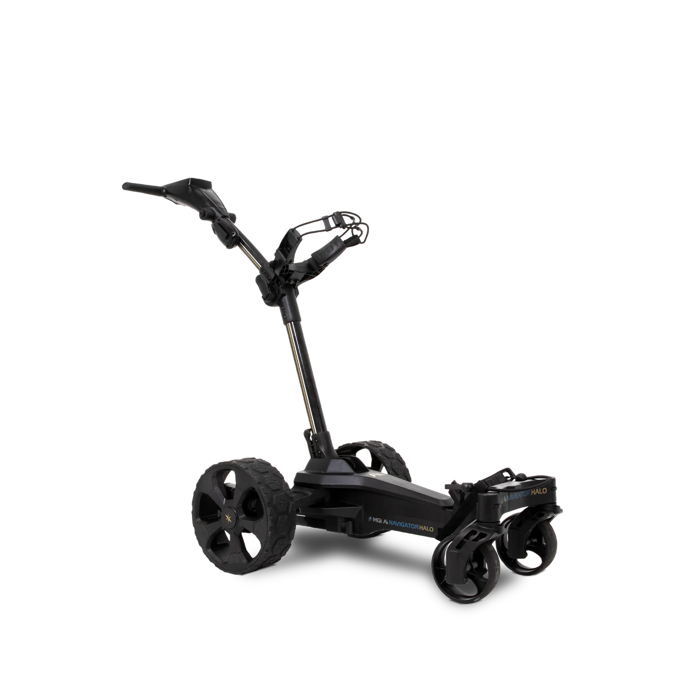 MGI Chariot Électrique Ai Navigator Halo (chariot suiveur et télécommandé) - GolfCenter.fr