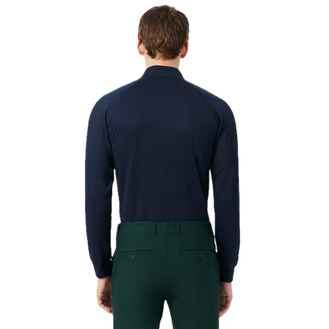 Lacoste Sweatshirt Golf technique polaire Bleu Marine