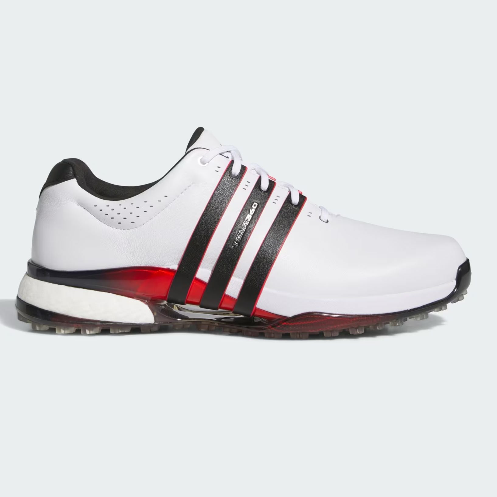 ADIDAS Chaussure de golf Tour 360 SL Blanche Black Red