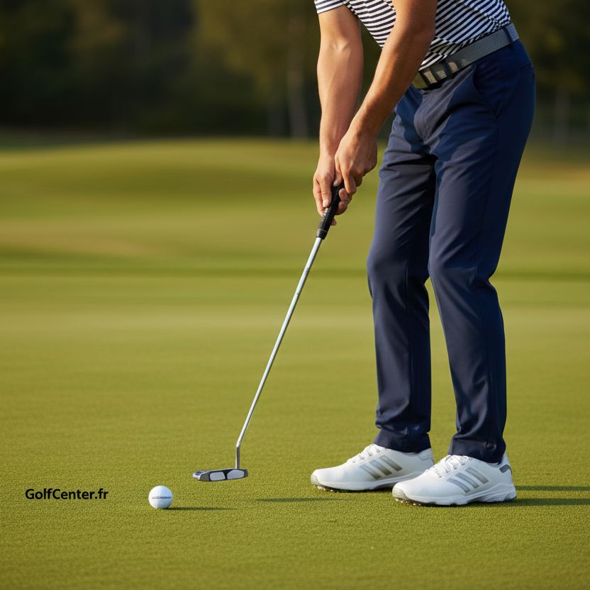 Adidas Pantalon Fuselé ULTIMATE365 Bleu Marine