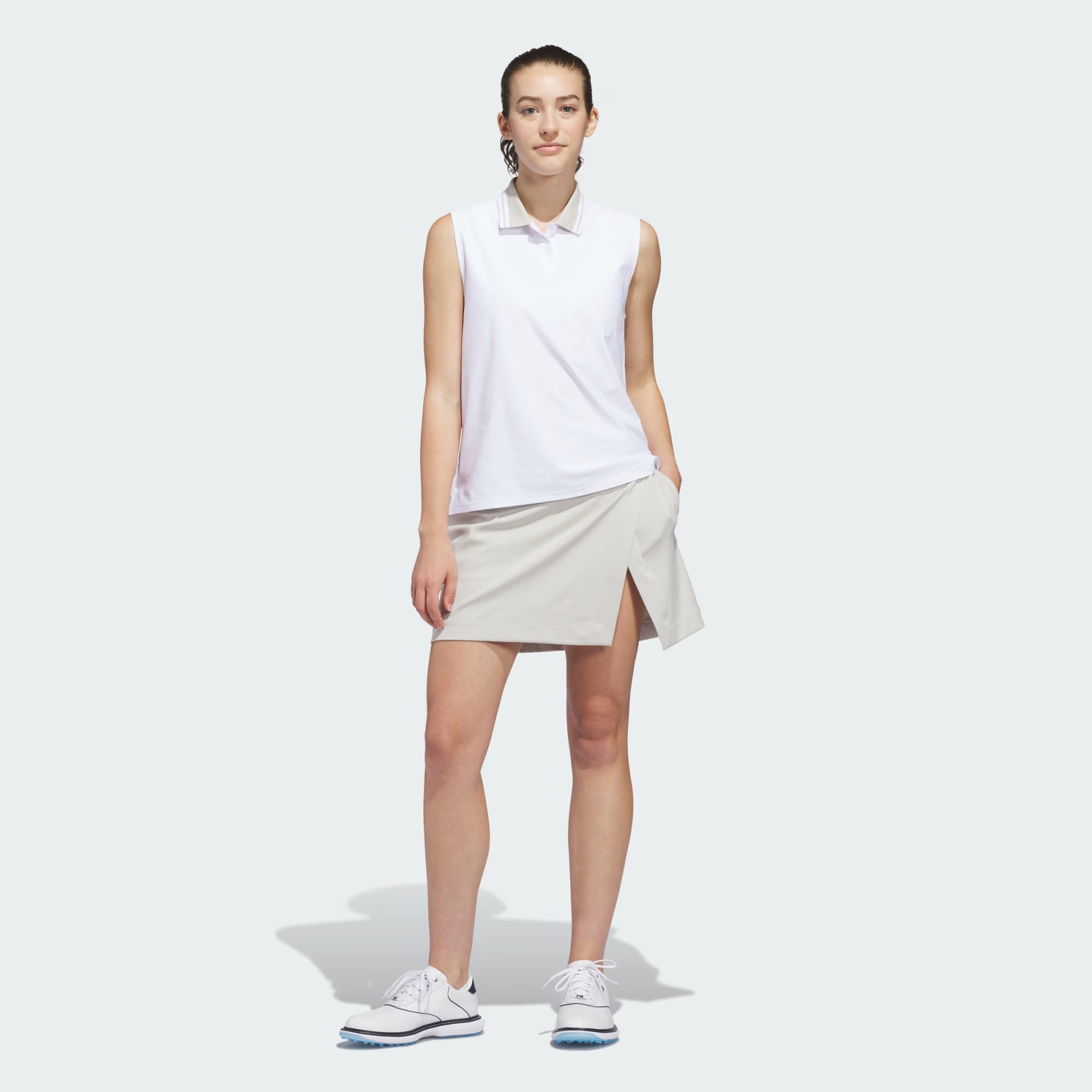 Adidas Polo de golf sans manche TWISTKNIT BEYOND THE COURSE