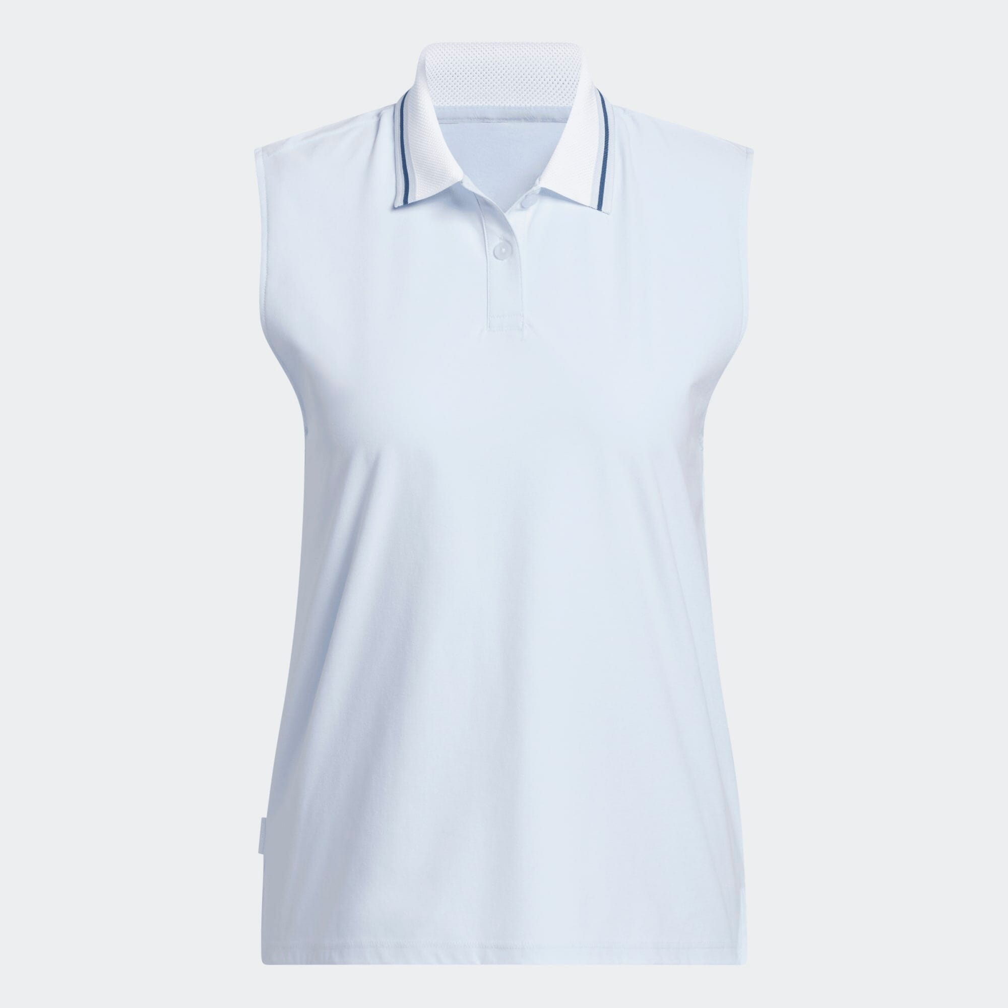 Adidas Polo de golf sans manches TWISTKNIT Bleu Ciel