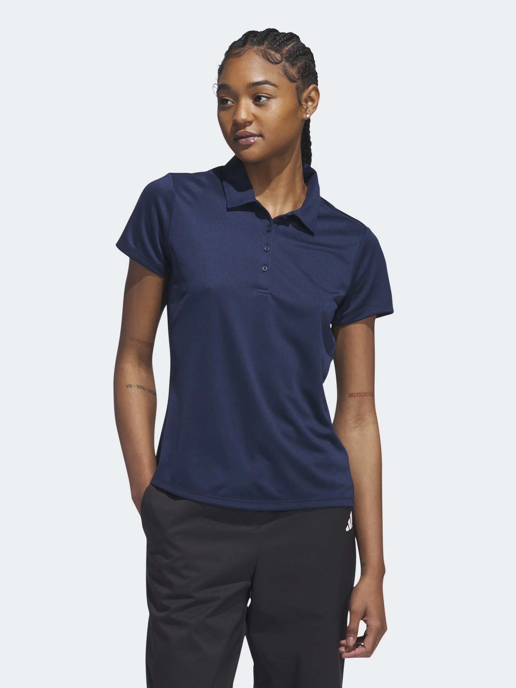 Adidas polo femme performance solid navy