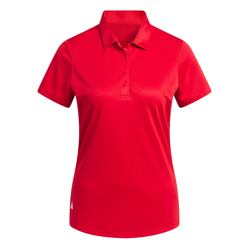 Adidas polo femme performance solid rouge Polos femme Adidas