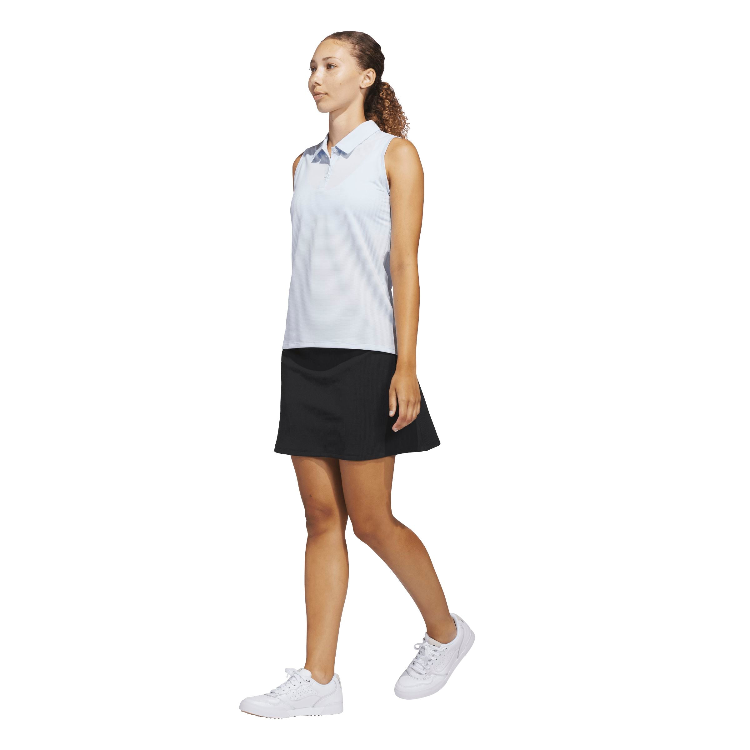 Adidas Polo Femme sans manches Ottoman Bleu Ciel