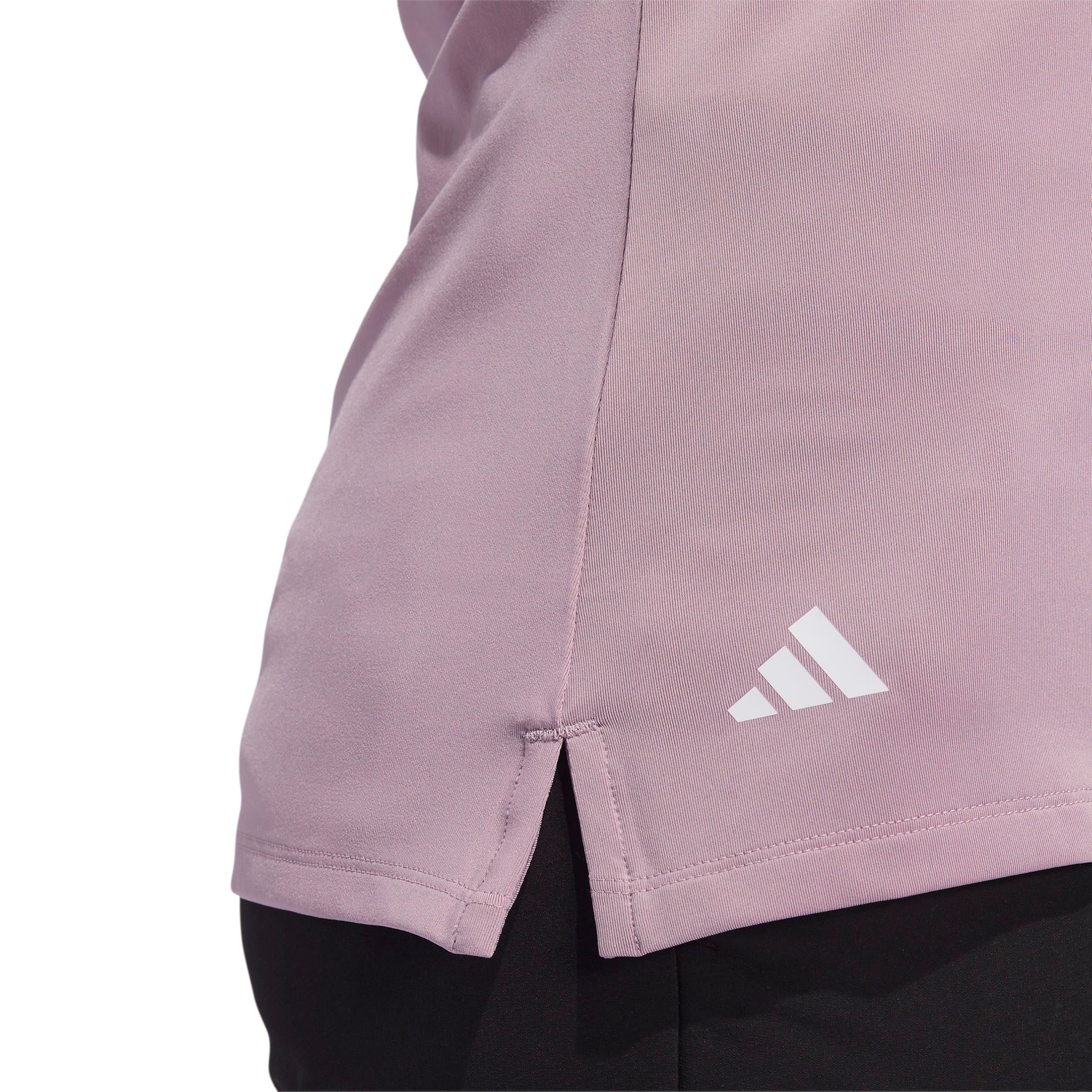 Adidas polo femme ultimate solid sans manche figue