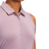 Adidas polo femme ultimate solid sans manche figue Adidas