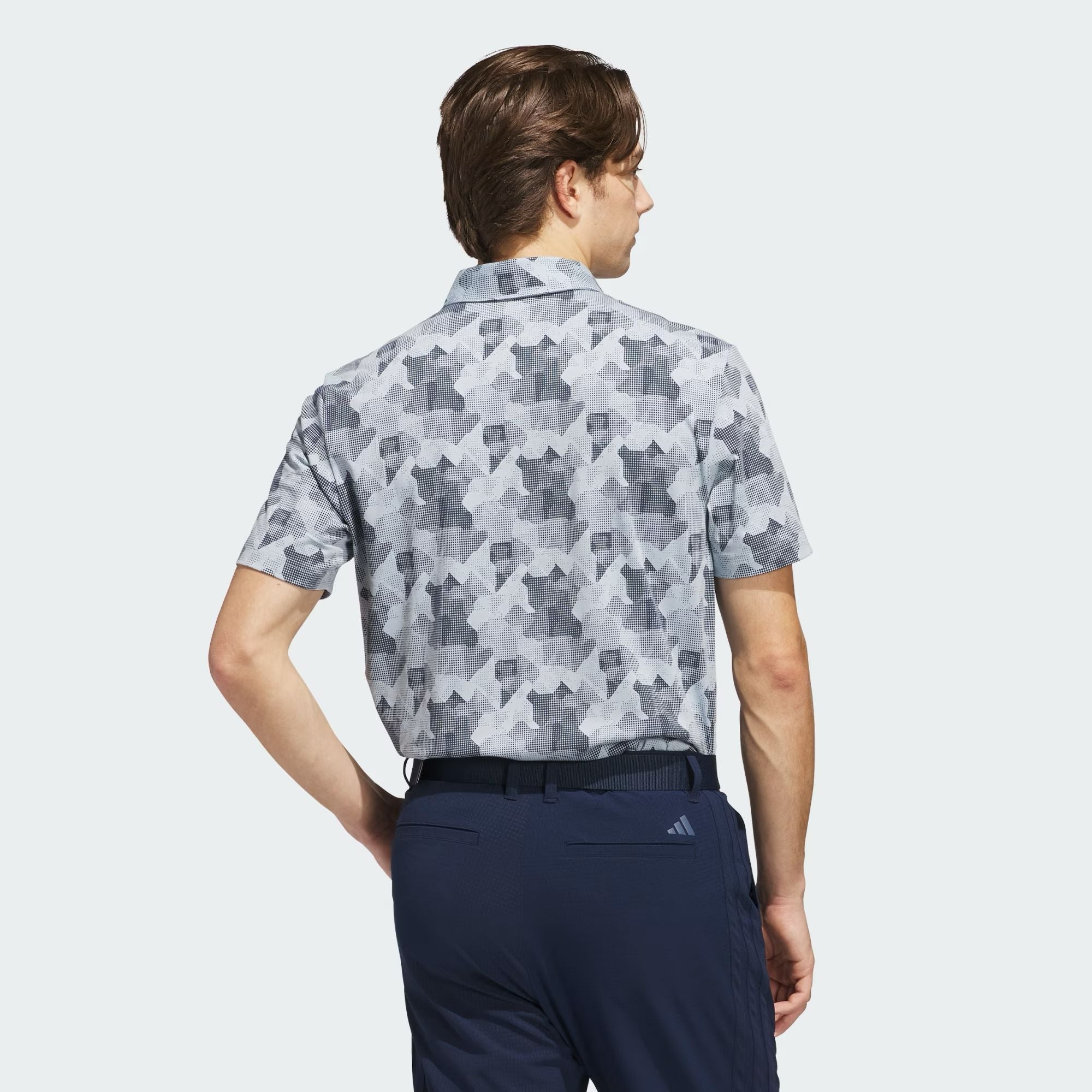 Adidas PolO GO-TO Print wonder blue