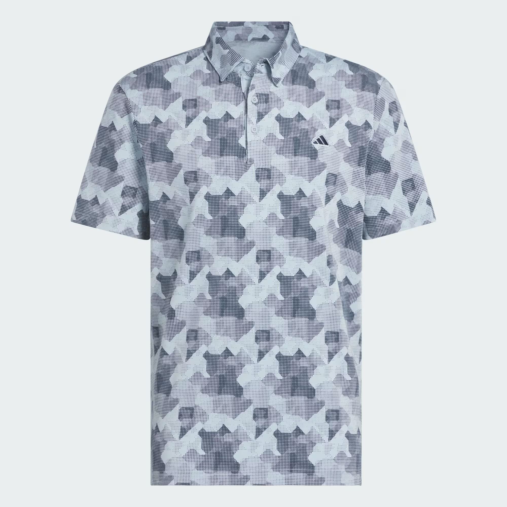 Adidas PolO GO-TO Print wonder blue