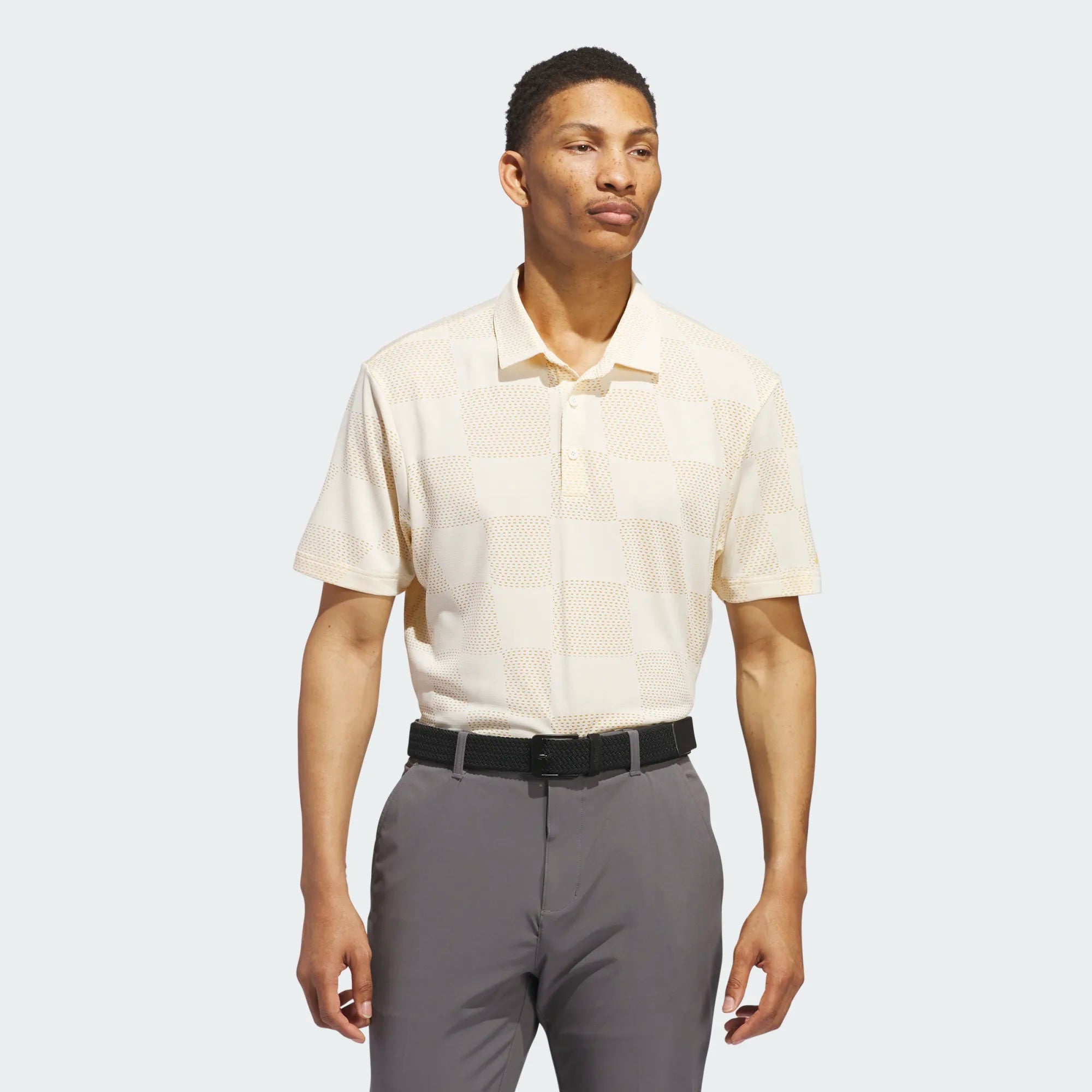 Adidas Polo Textured Jaune