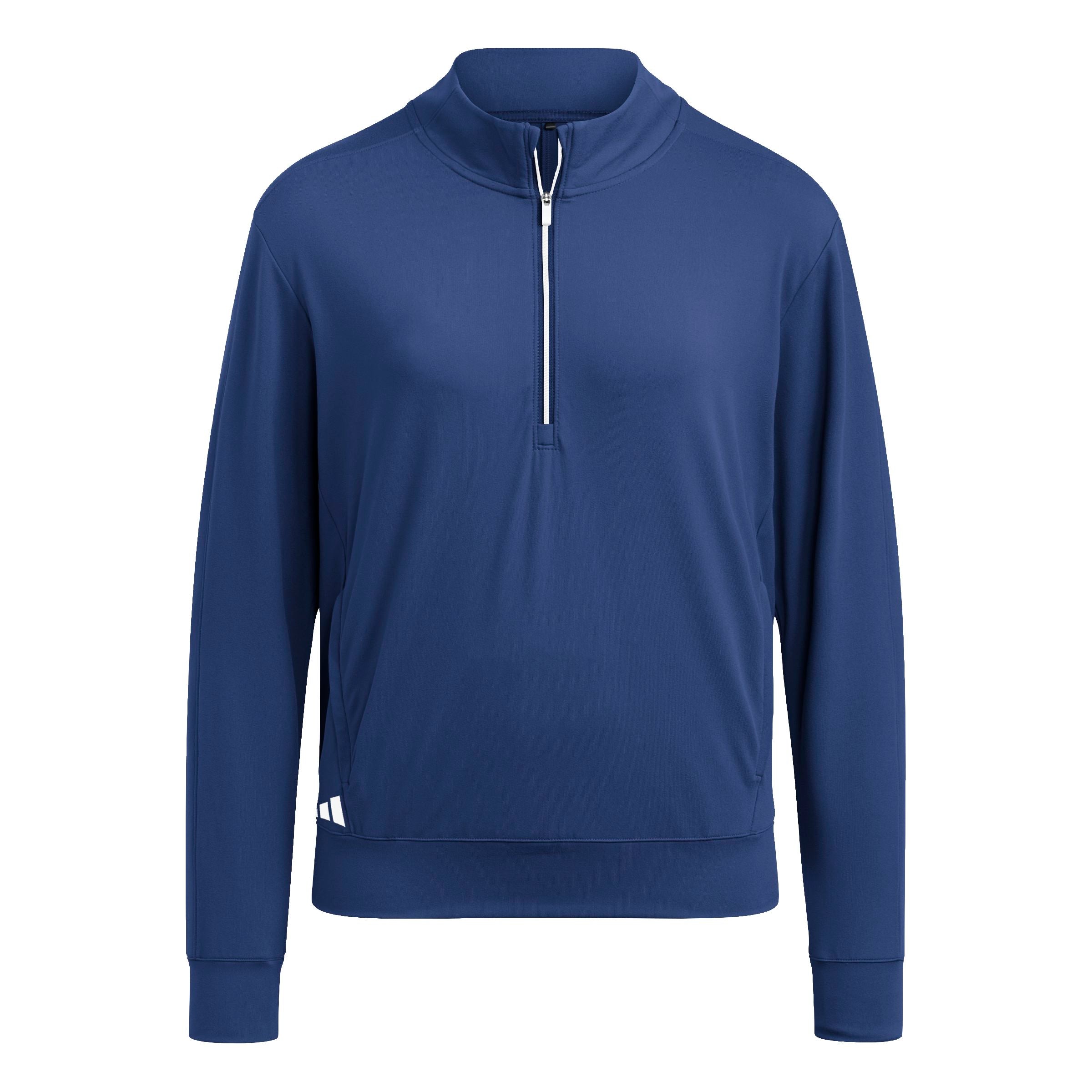 Adidas Pull Femme 1/4 Zip UTL C Bleu Marine