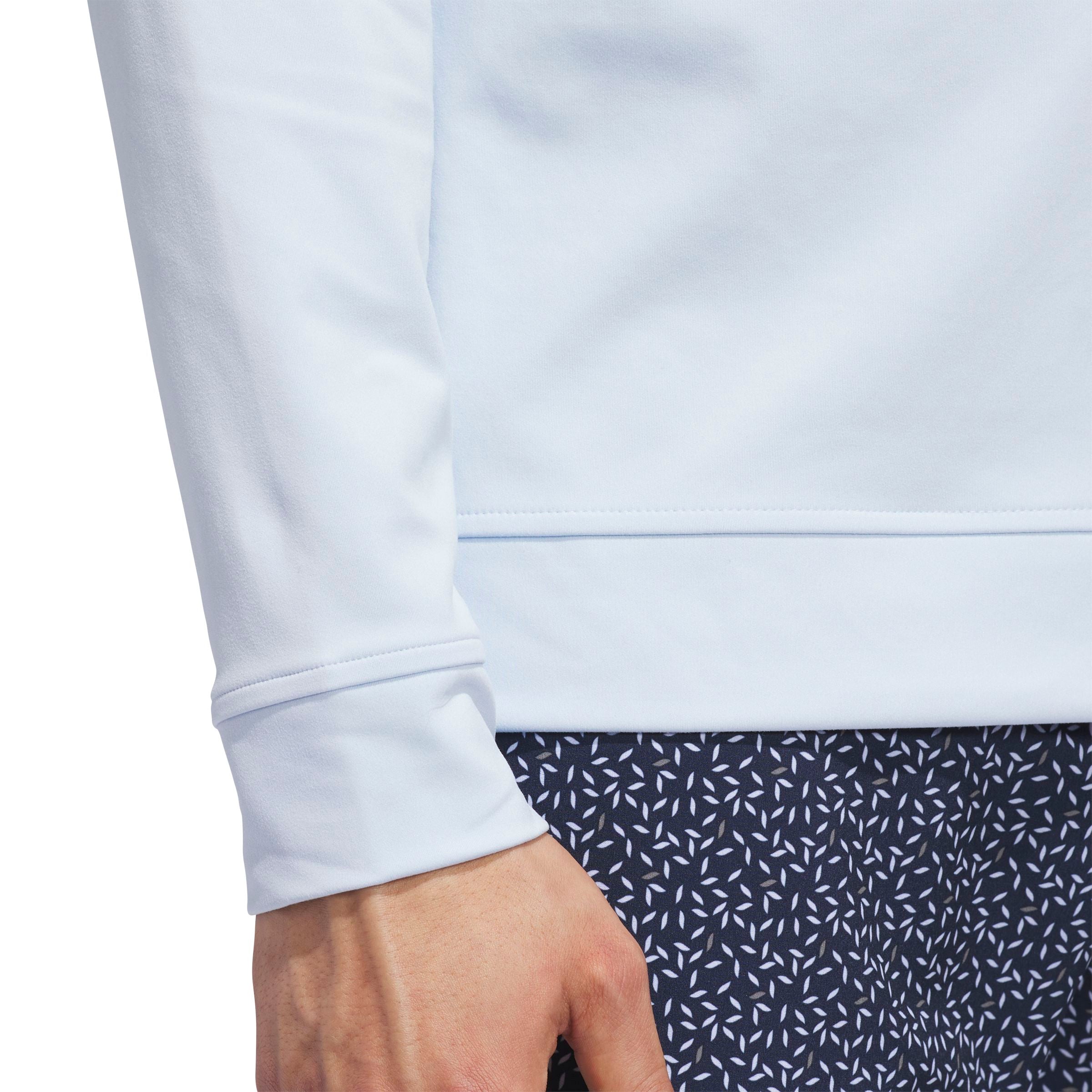 Adidas Sweatshirt 1/4 Zip Ultimate365 Bleu Ciel