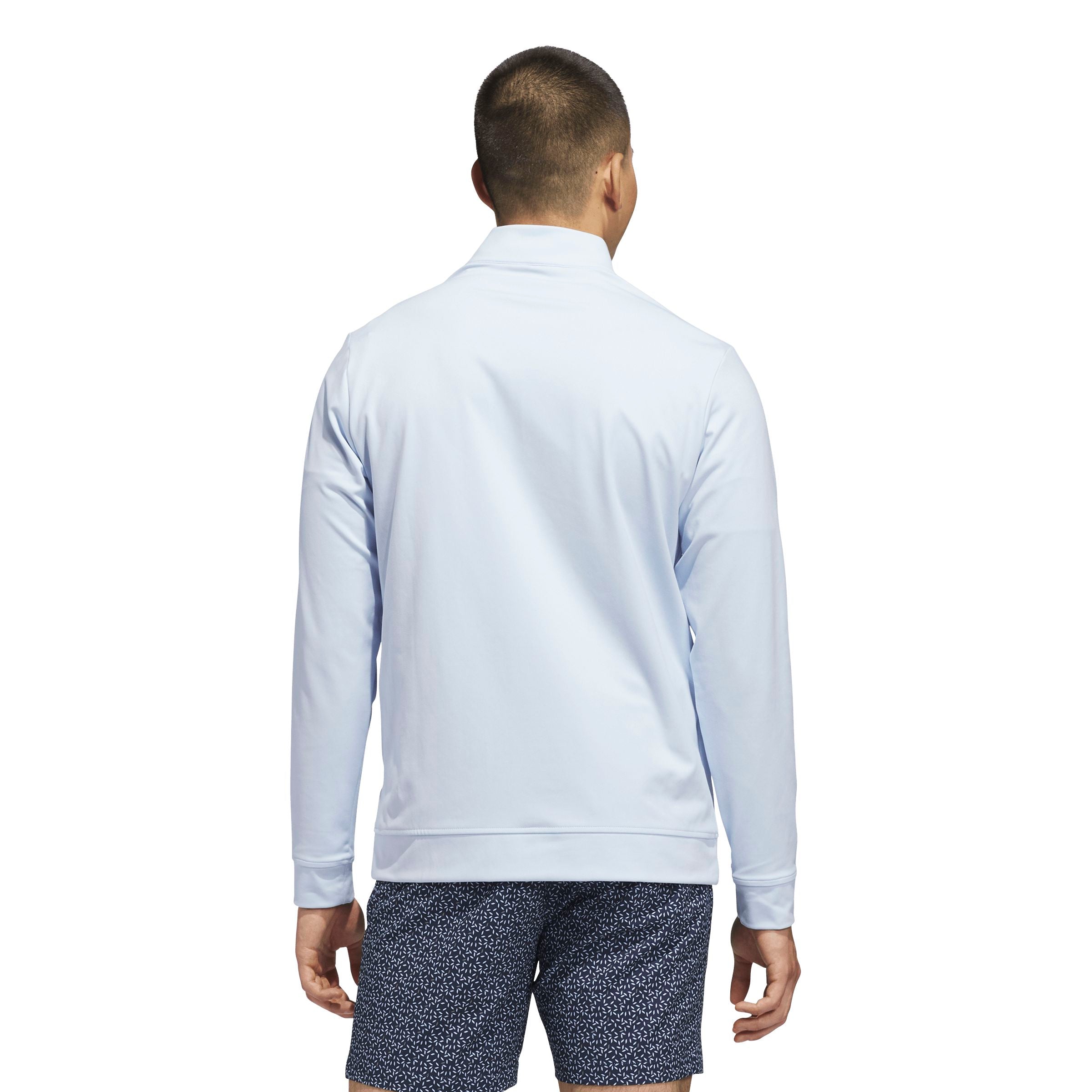 Adidas Sweatshirt 1/4 Zip Ultimate365 Bleu Ciel