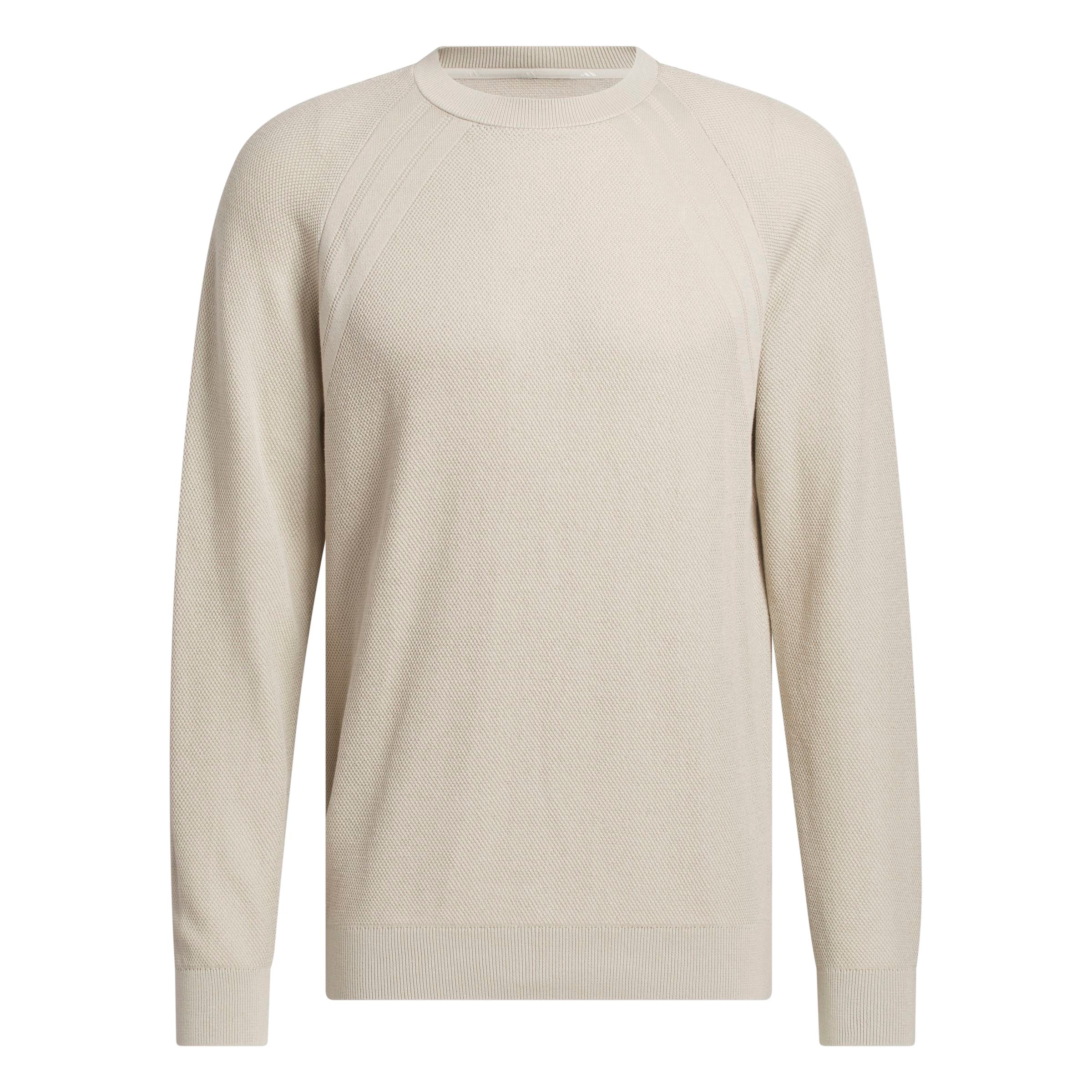 Adidas Sweatshirt Ras Du Cou Maille ULTIMATE365 Beige