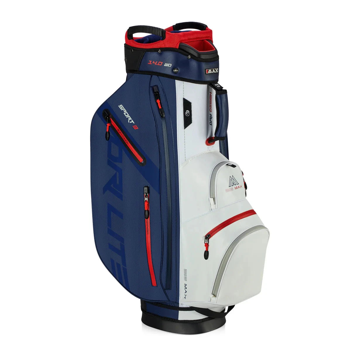 BIG MAX Sac chariot DRI LITE Sport 3.0 Bleu Blanc Rouge