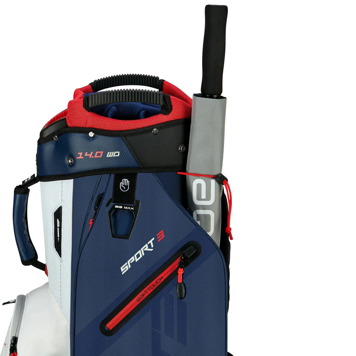 BIG MAX Sac chariot DRI LITE Sport 3.0 Bleu Blanc Rouge