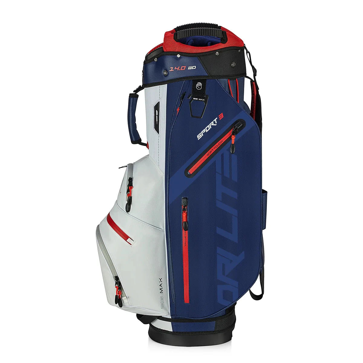 BIG MAX Sac chariot DRI LITE Sport 3.0 Bleu Blanc Rouge