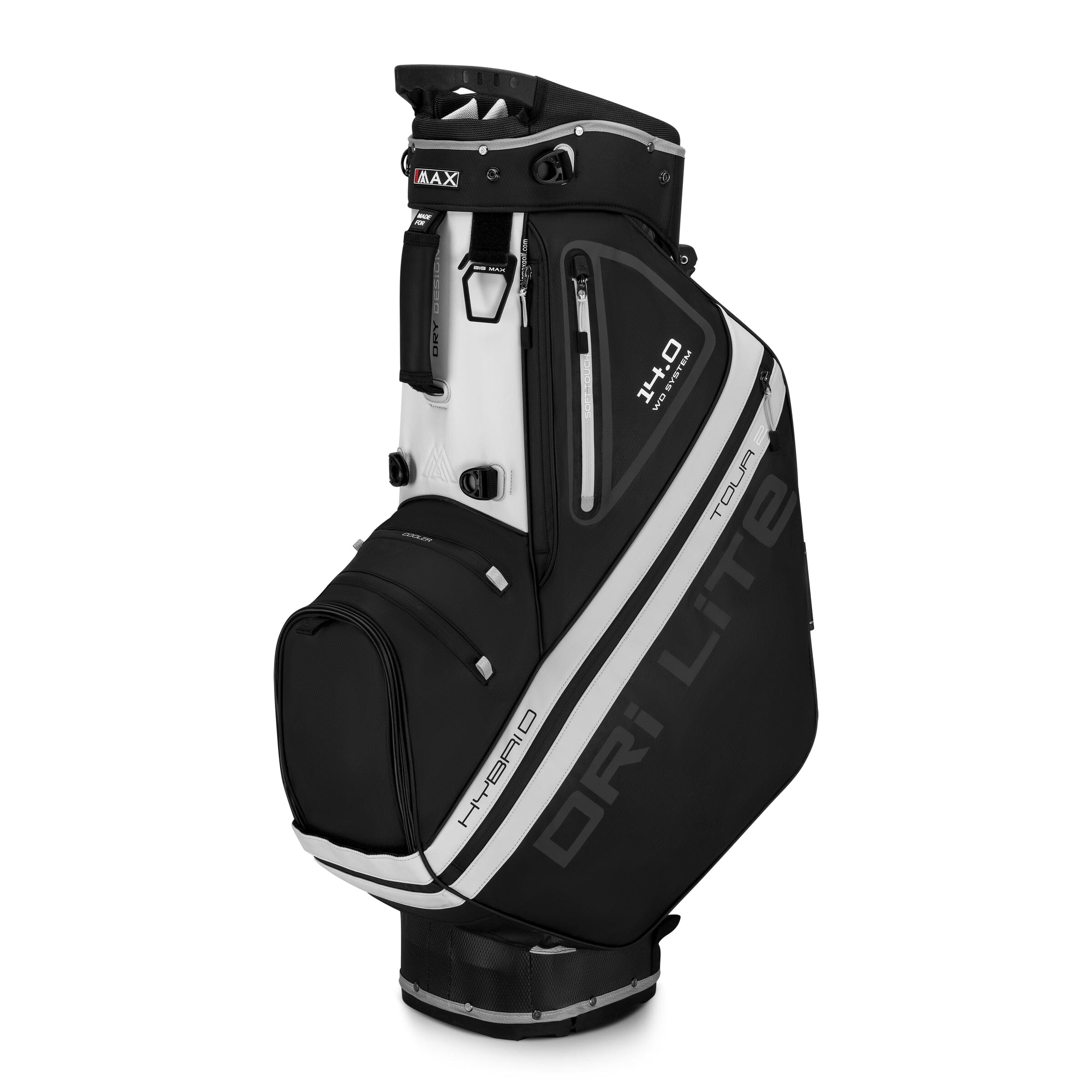 Big Max sac trépied Dri Lite Hybrid Tour 2 Noir Blanc