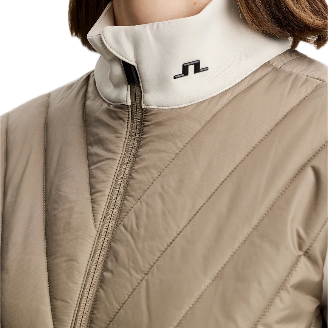 J.Lindeberg Veste Femme Holma Quilt Hybrid Brindle