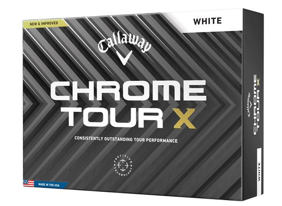 Callaway Balles Chrome Tour X 2024
