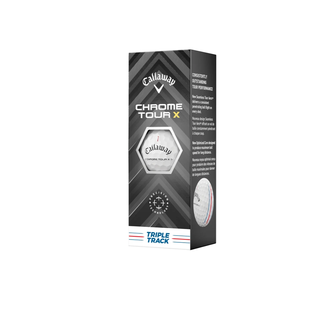 Callaway Balles Chrome Tour X triple Track 2024