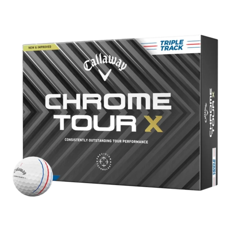 Callaway Balles Chrome Tour X triple Track 2024