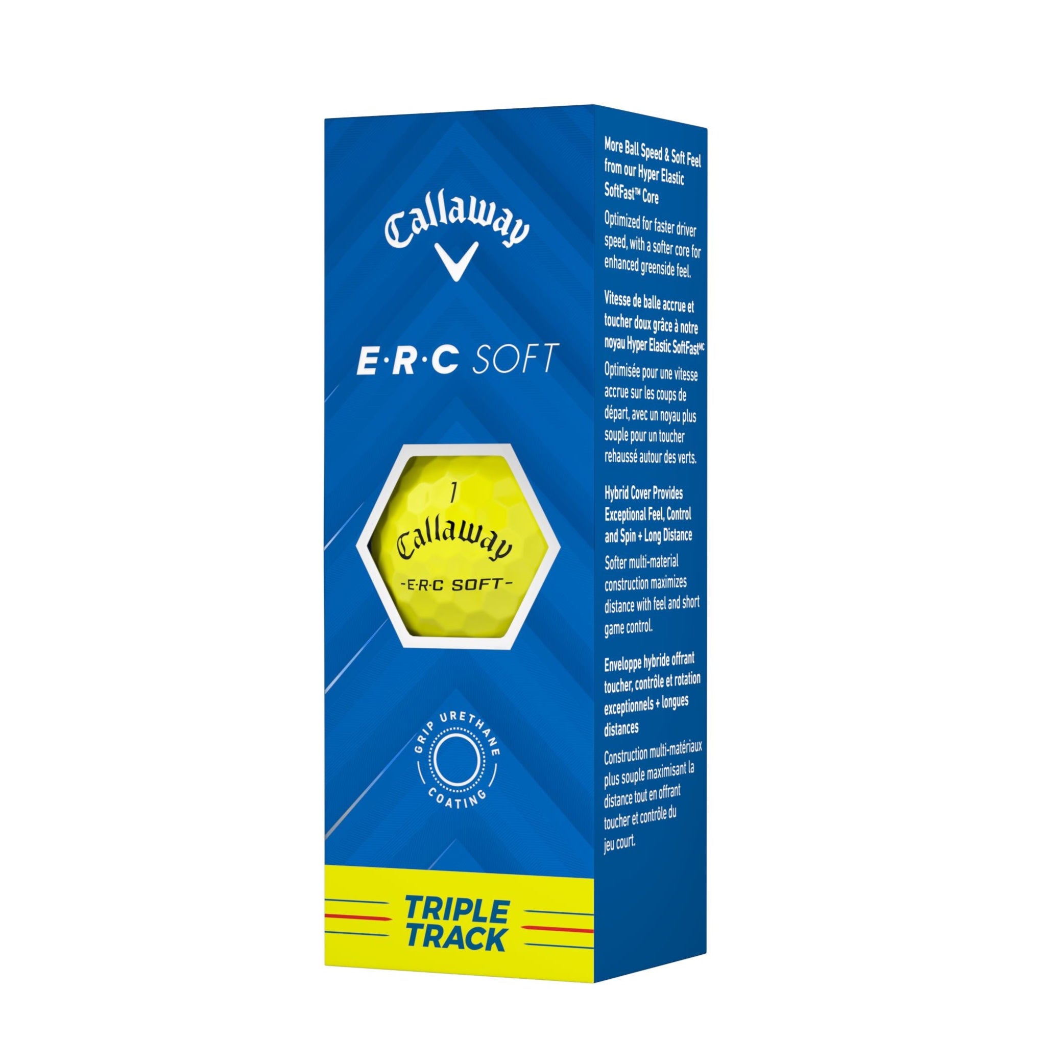 Callaway Balles ERC Soft TripleTrack 2025
