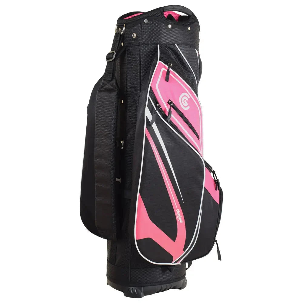Cleveland sac chariot Friday 3 Cart Bag Rose Noir