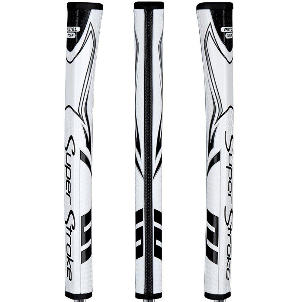 SuperStroke Grip Putter Traxion Pistol GT Blanc / Noir