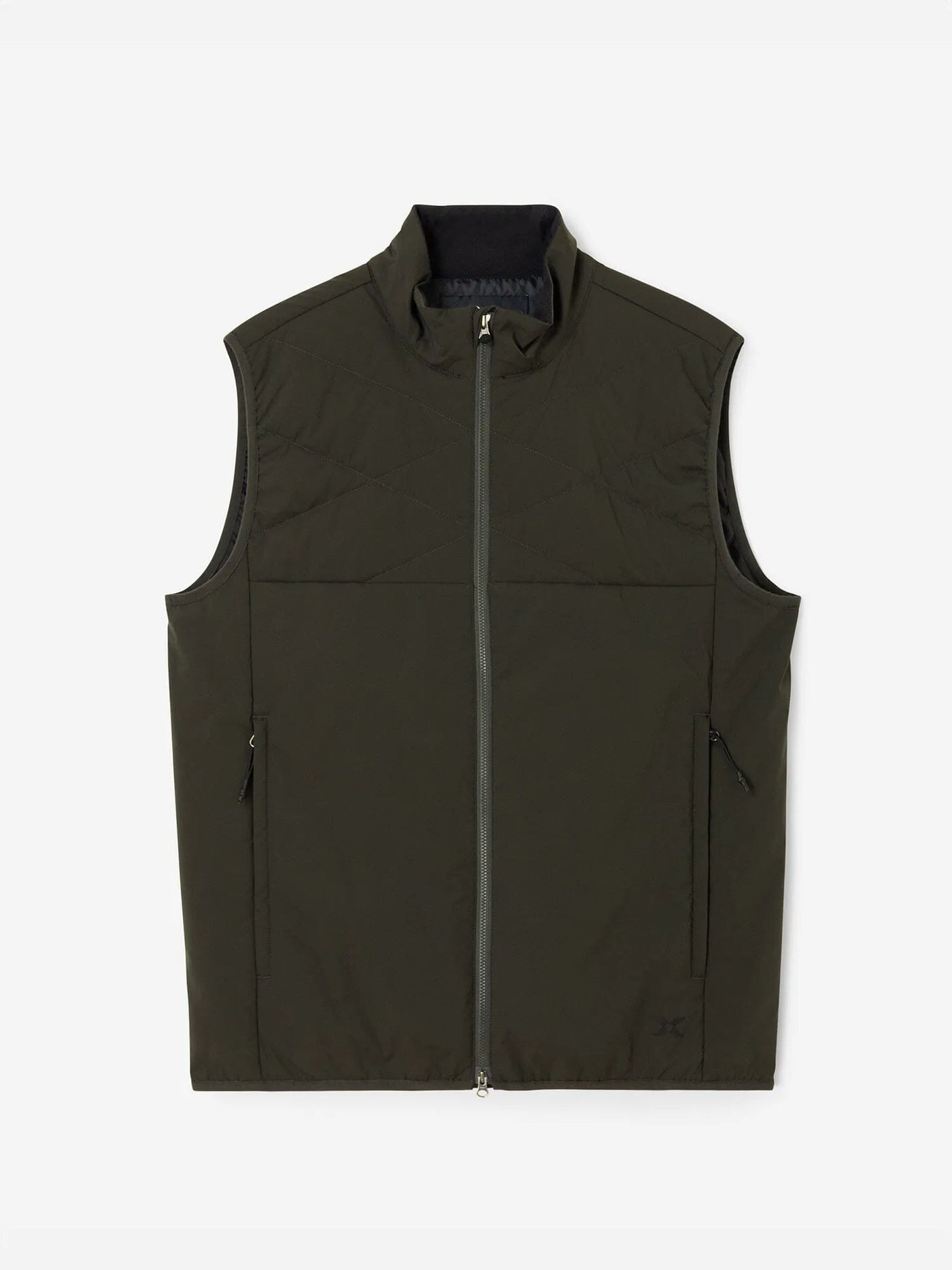 Cross Sportswear Doudoune sans manches Creek Vert Kaki