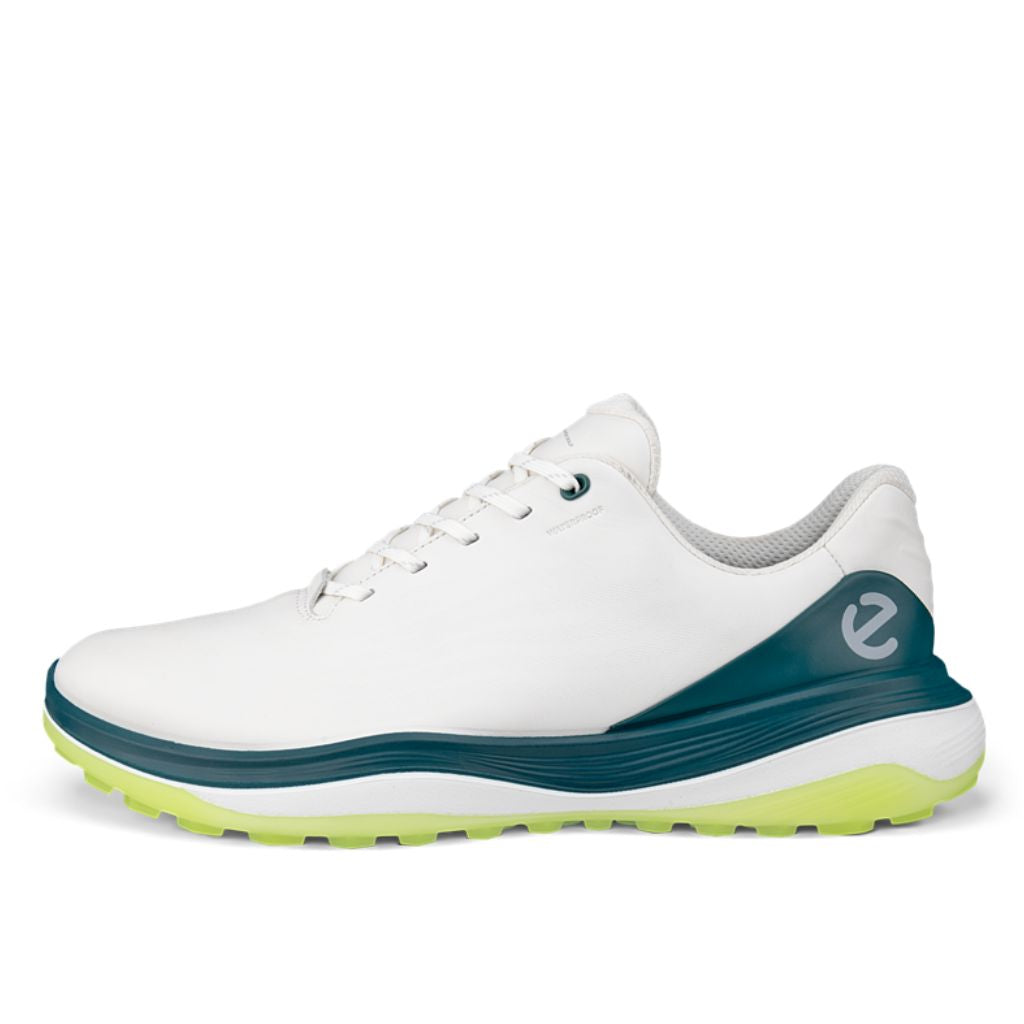 ECCO chaussure de golf M GOLF LT1 Blanche Vert Baygreen