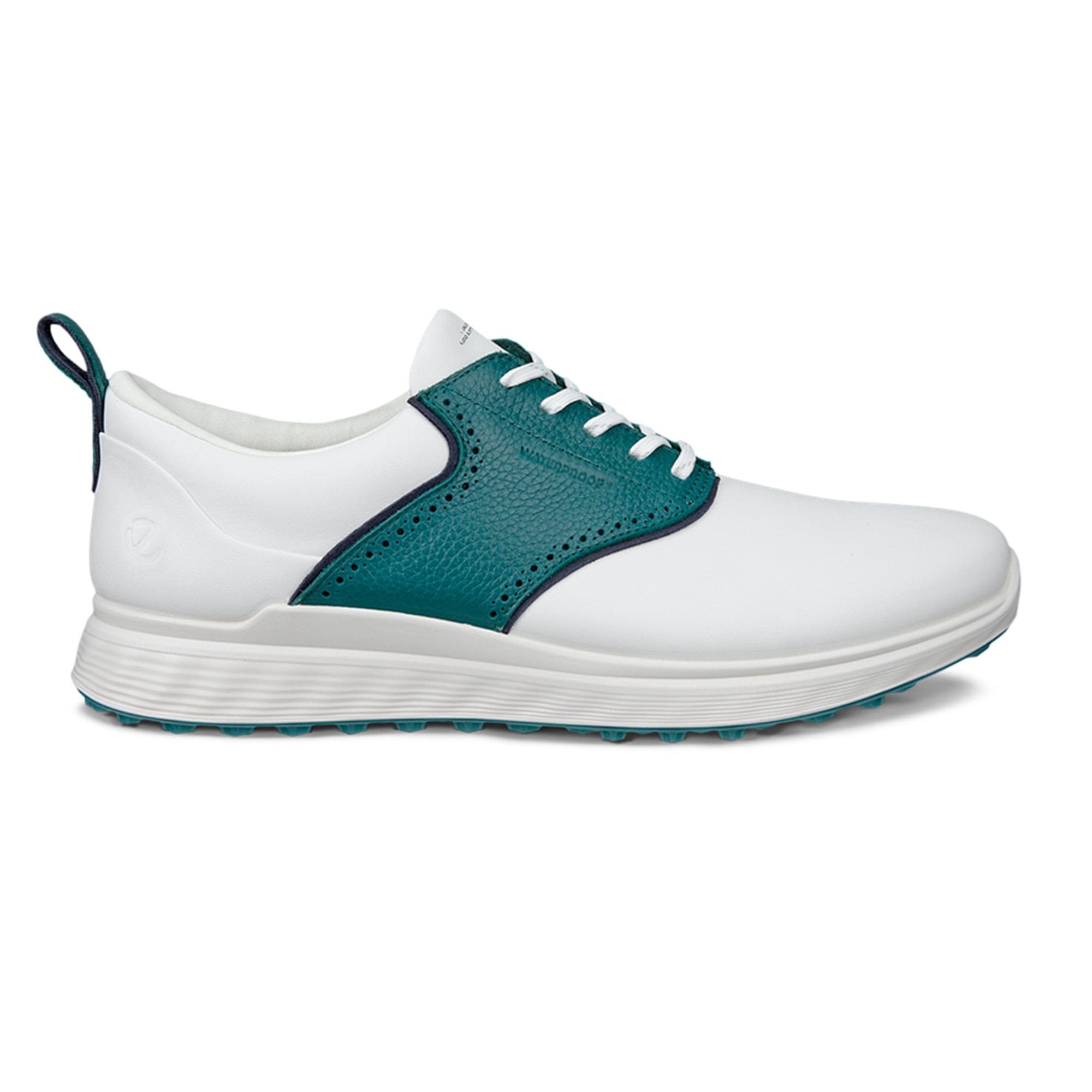 ECCO Chaussures de golf S-Casual Blanche Bay Green