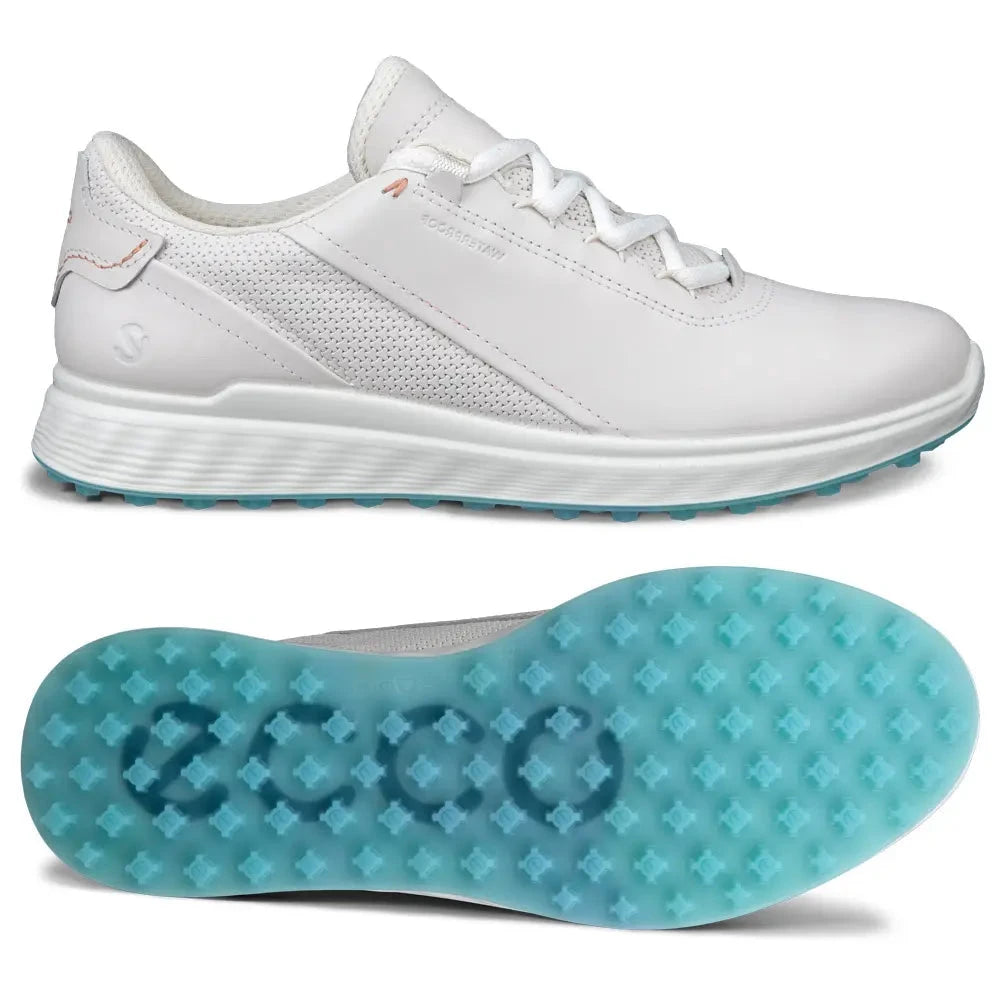 ECCO Chaussures de golf S-Casual W Blanche