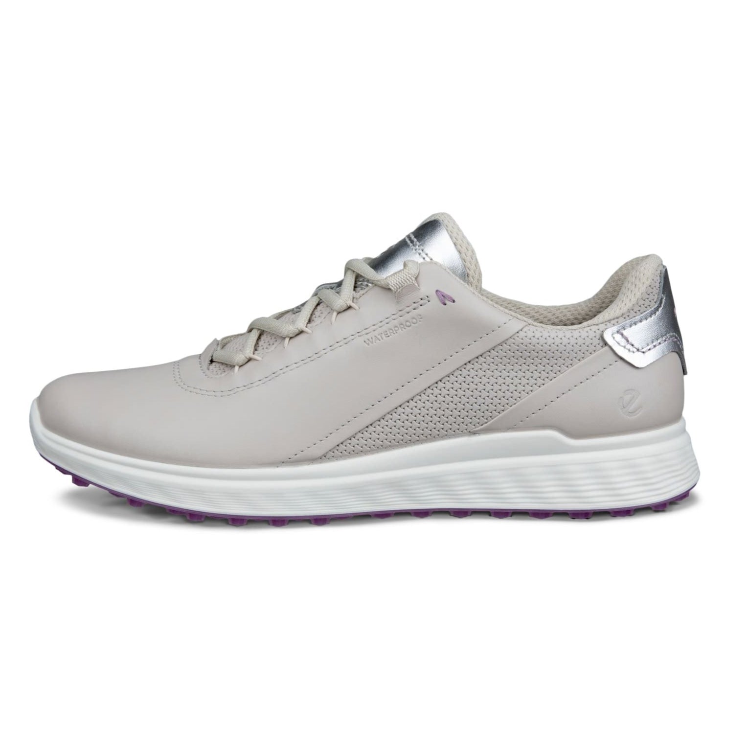 ECCO Chaussures de golf S-Casual W Gravel Silver