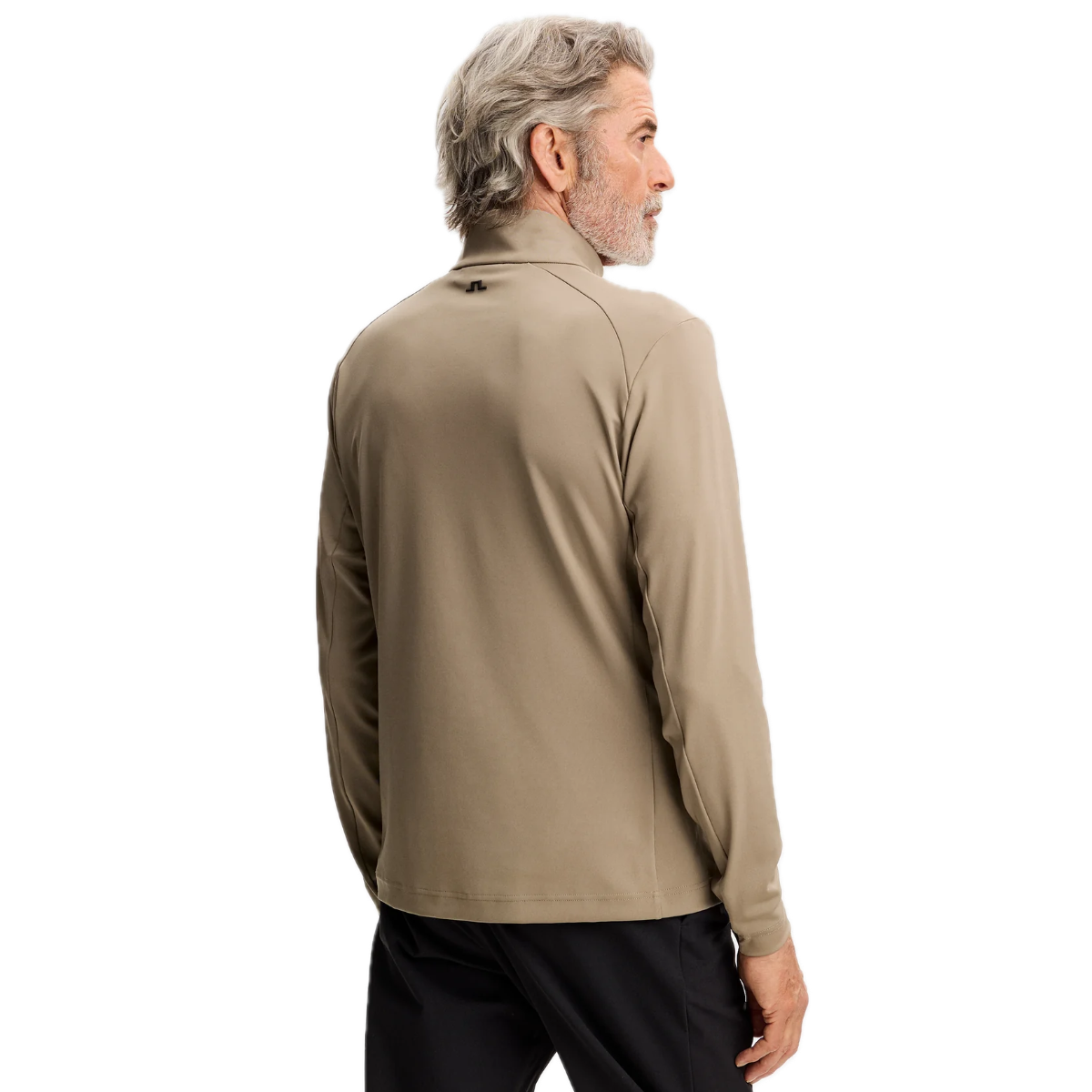 J.Lindeberg Pull Lassy Quarter Zip Mid Layer Brindle