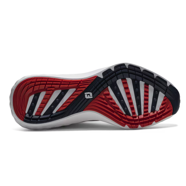 FootJoy chaussure de golf Quantum Leather boa BLANC BLANC GRIS