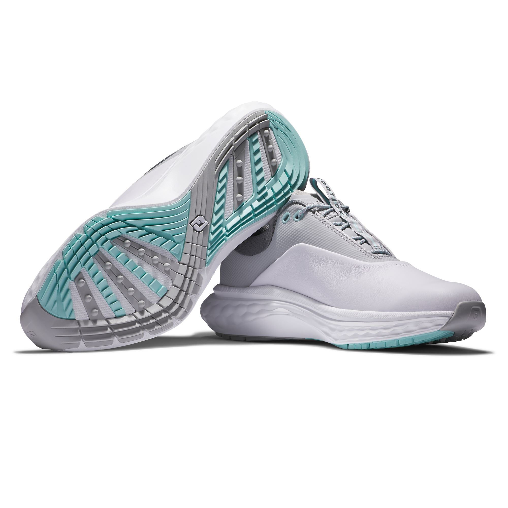 Footjoy Quantum White Grey sky