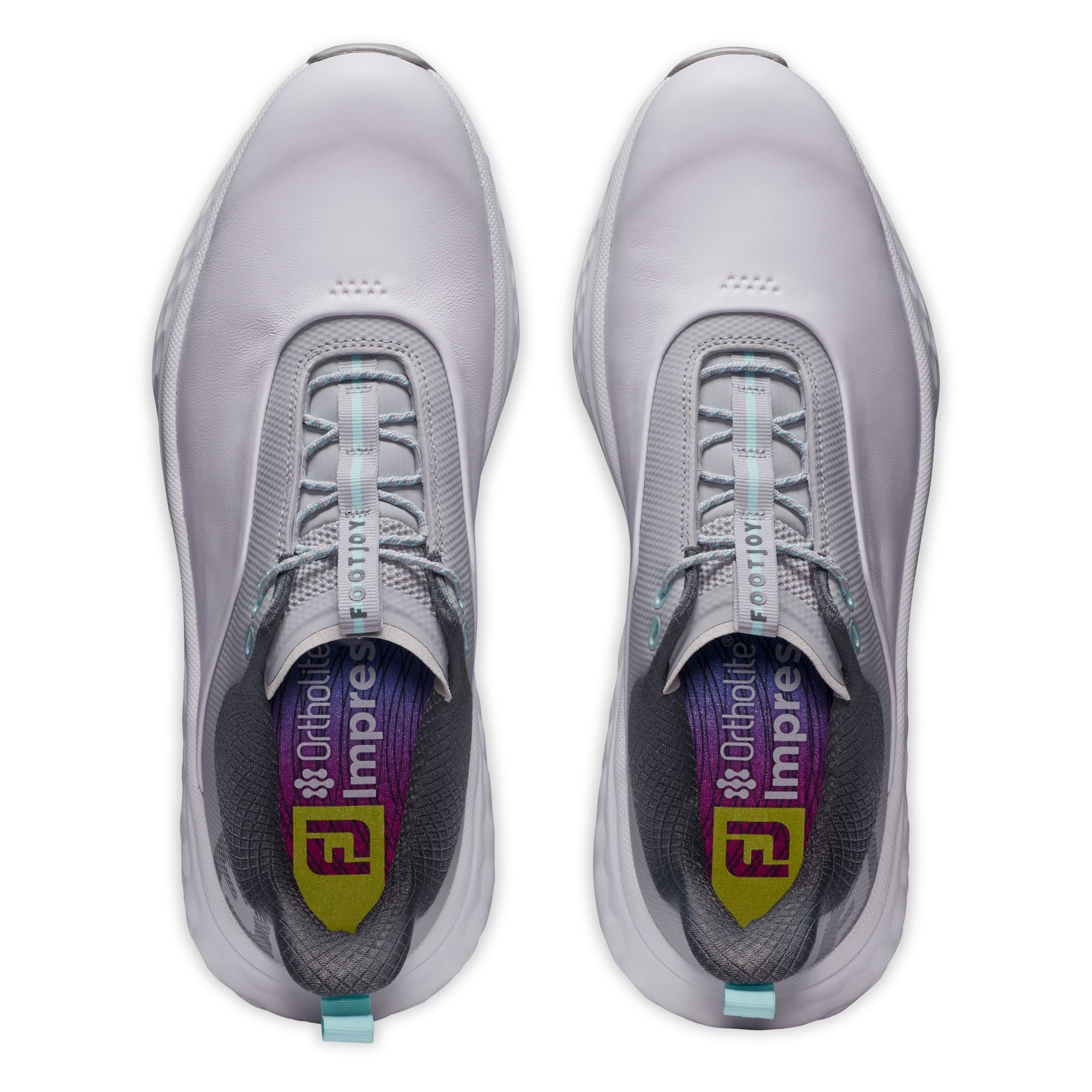 Footjoy Quantum White Grey sky