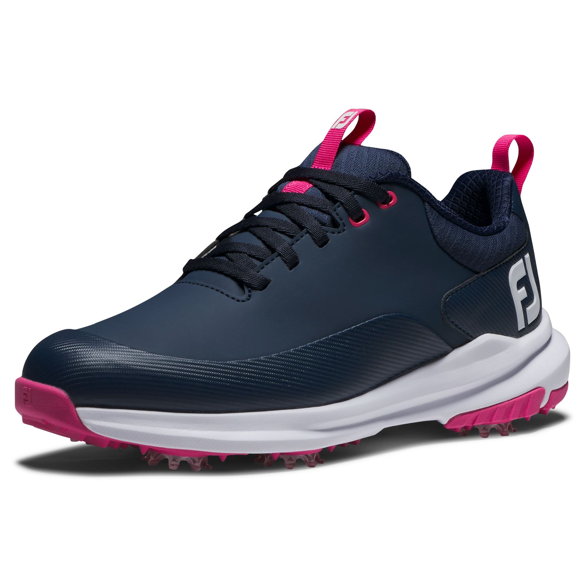 Footjoy Chaussure de golf Tour Rival Navy Pink Lady