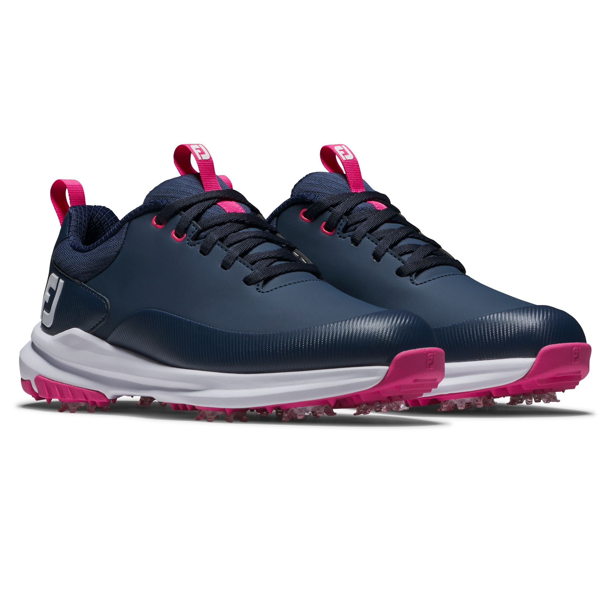Footjoy Chaussure de golf Tour Rival Navy Pink Lady