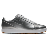 Footjoy chaussure Links lady White Silver Chaussures femme FootJoy