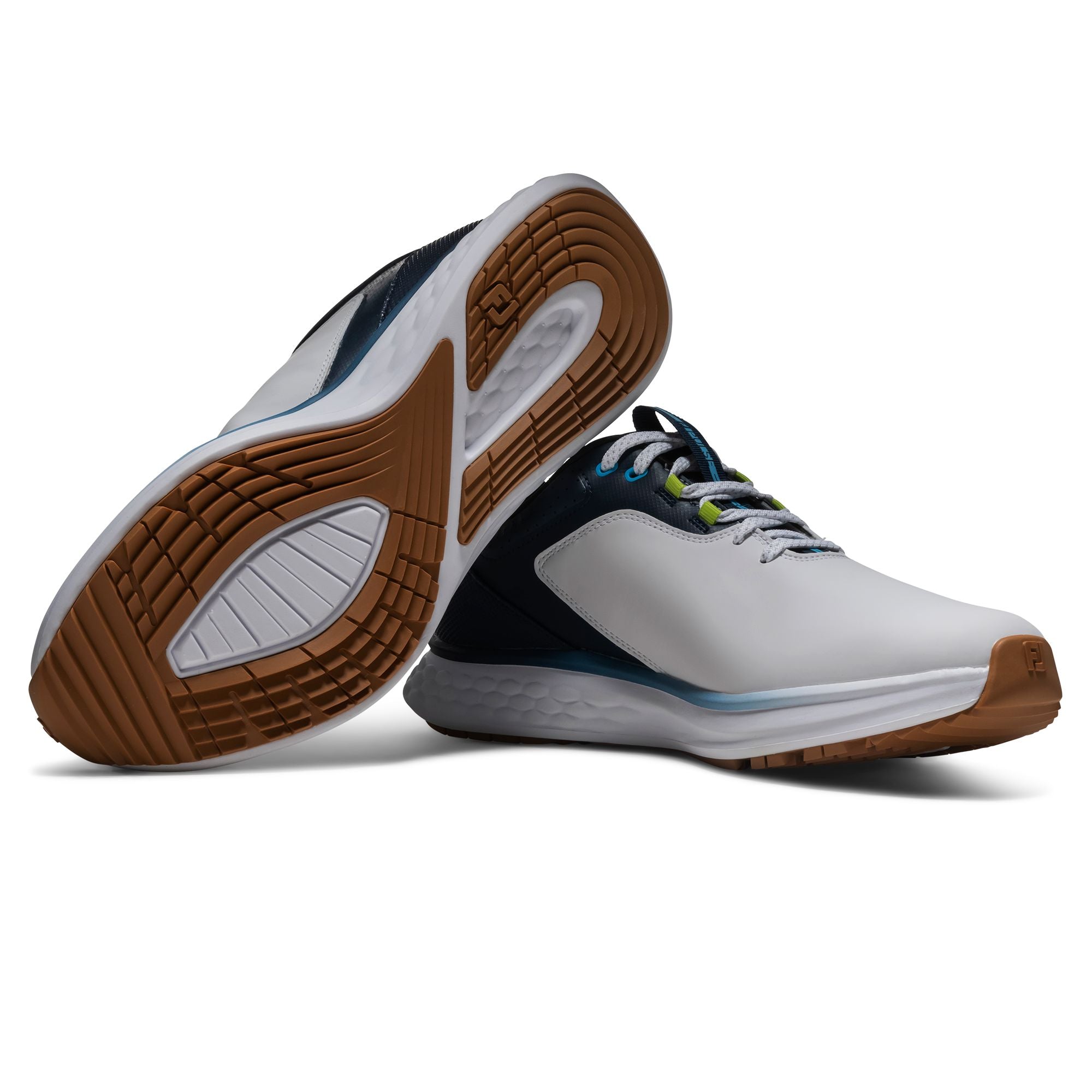 FootJoy Chaussure PULSE blanc bleu marine